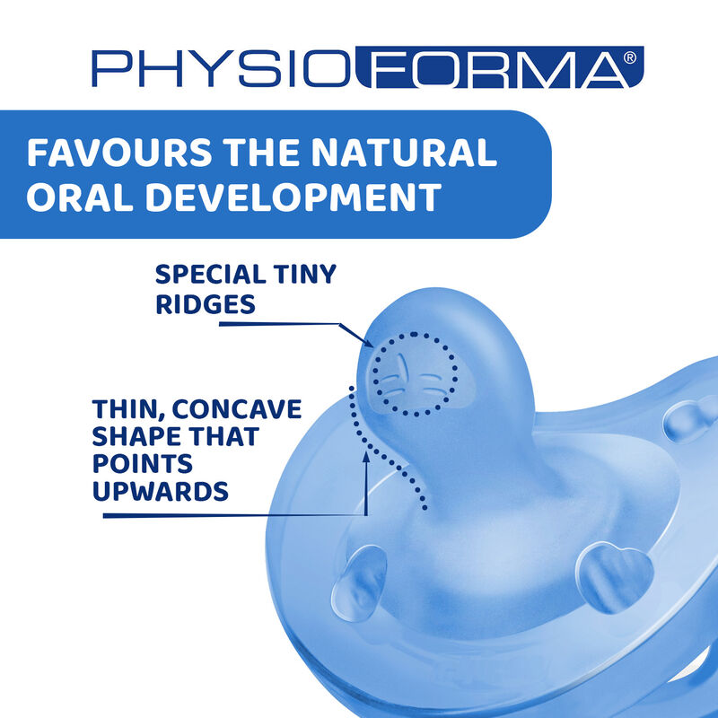PhysioForma Soother Soft Blue (6-16 Months) (1 Pc) image number 2